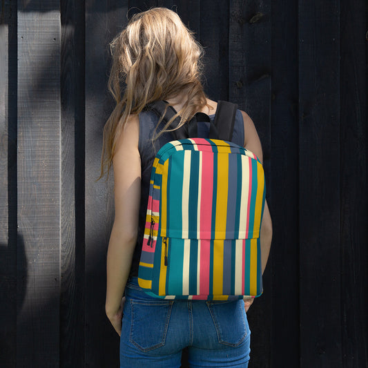 Bright Stripe Backpack