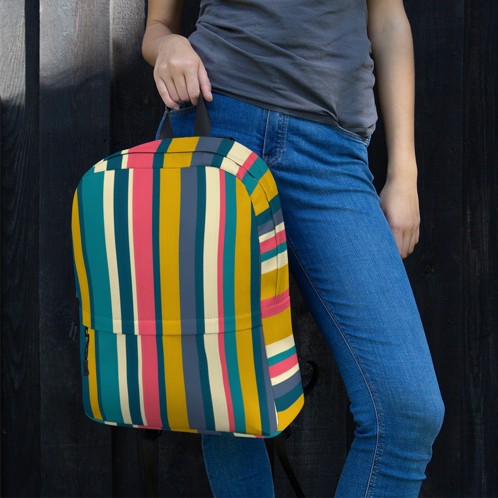 Bright Stripe Backpack