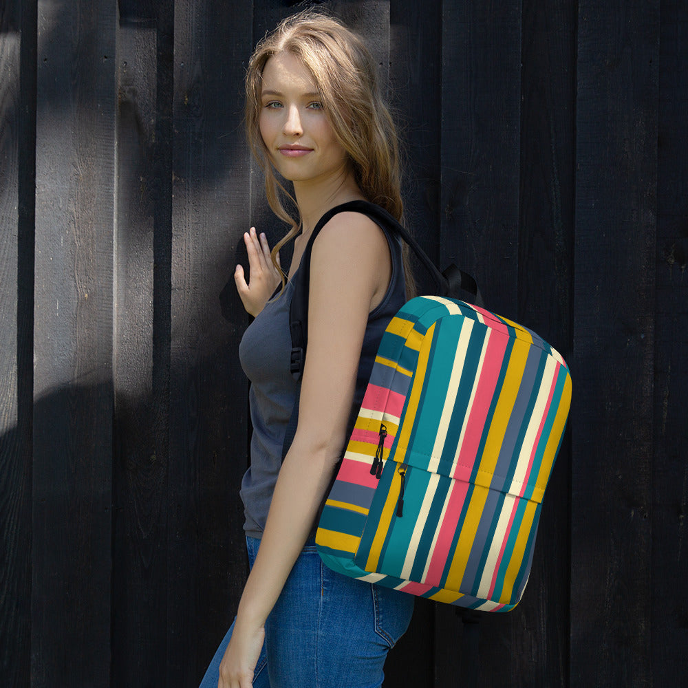 Bright Stripe Backpack