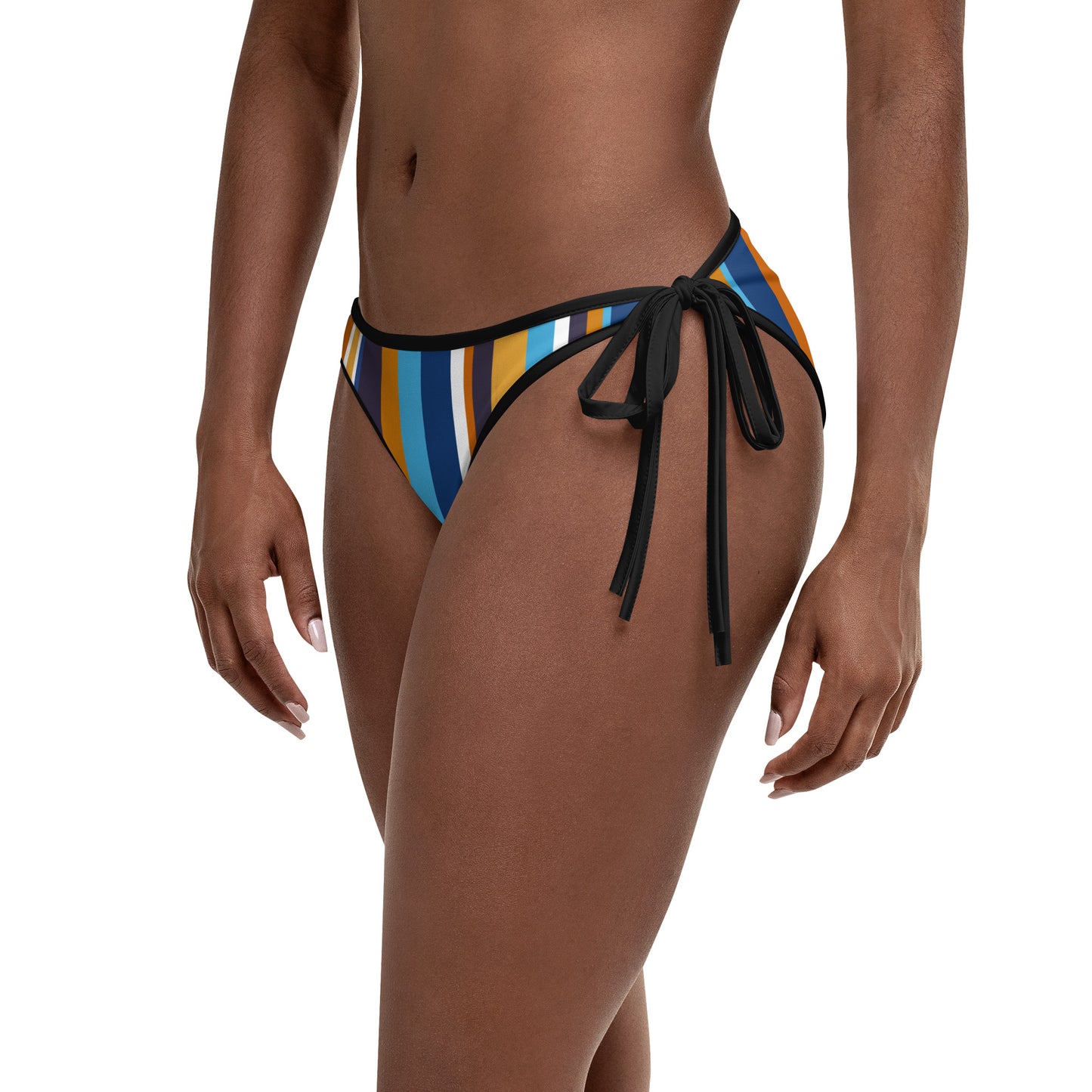 Retro Stripes Bikini Bottom