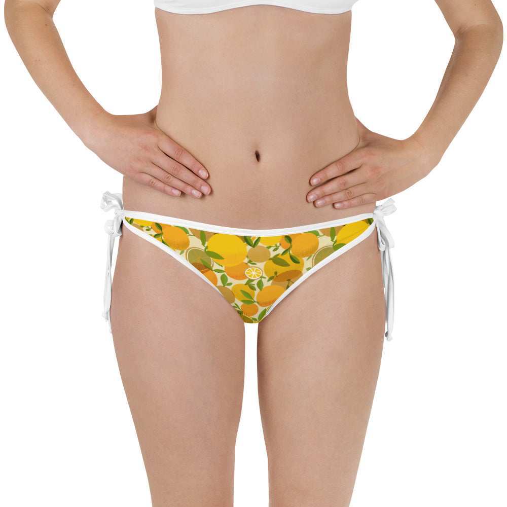 Retro Lemons Bikini Bottom