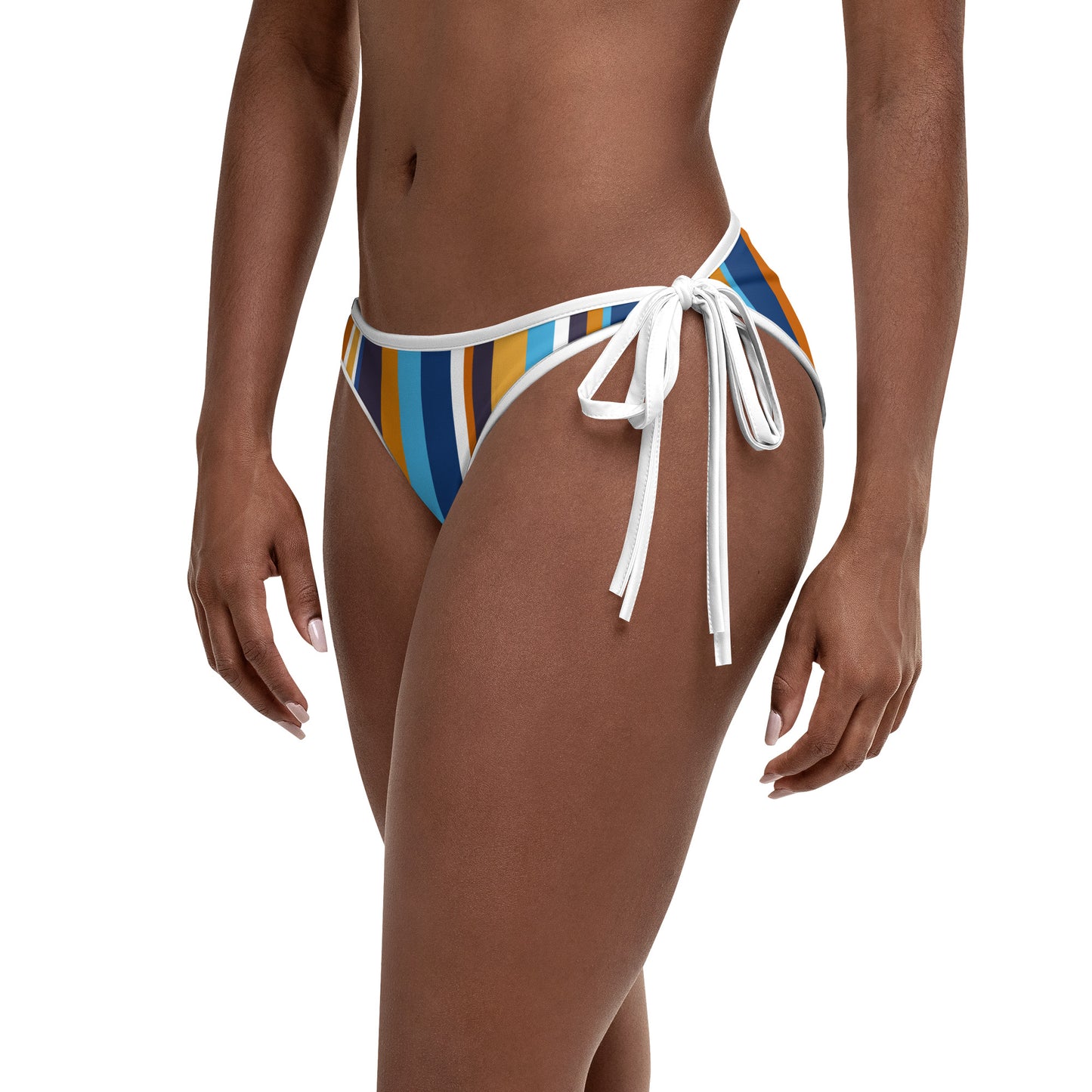 Retro Stripes Bikini Bottom