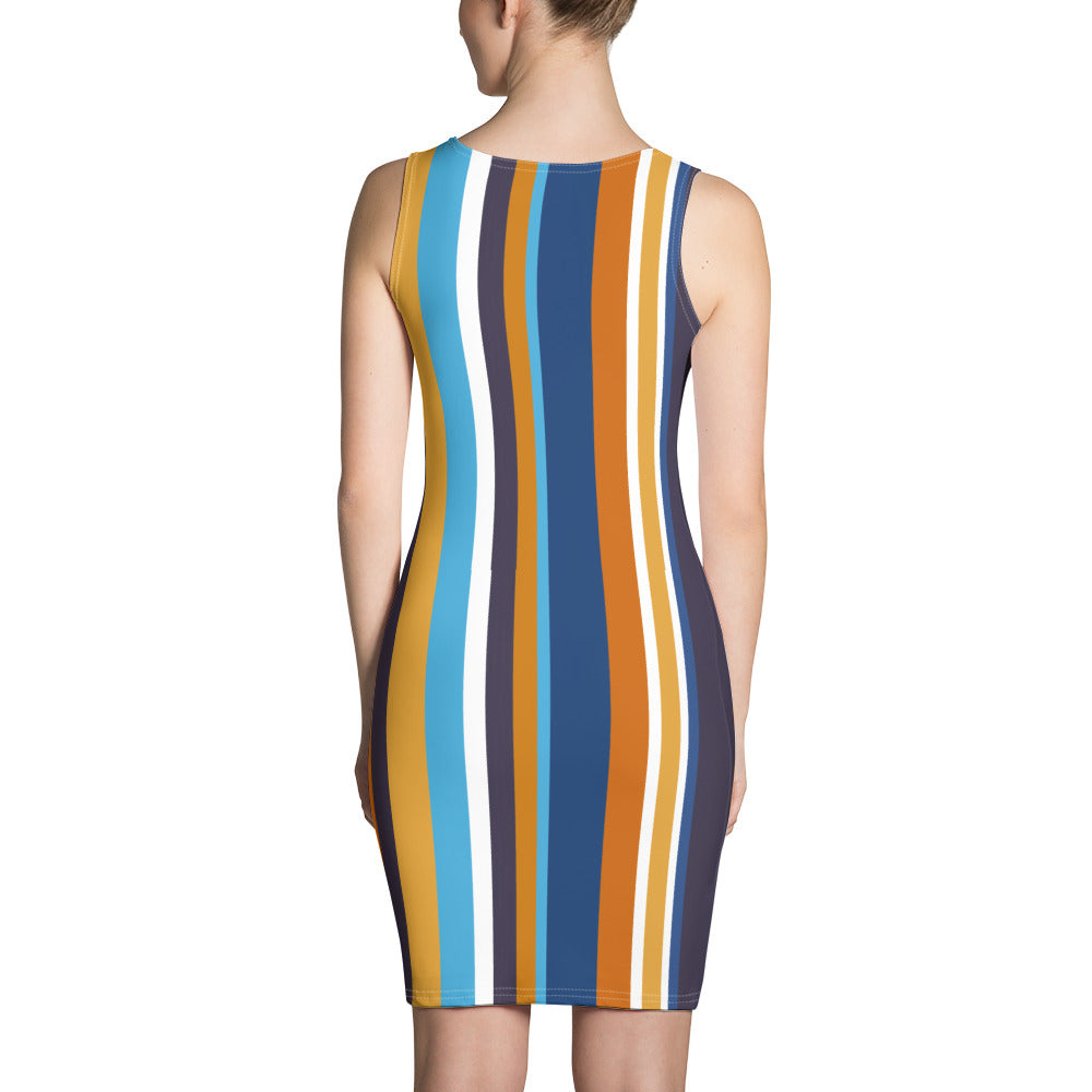 Retro Stripe Dress