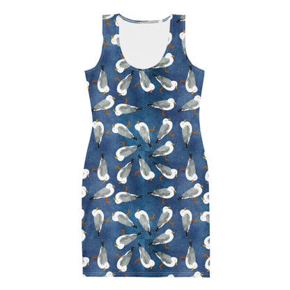 Mosaic Gulls Dress