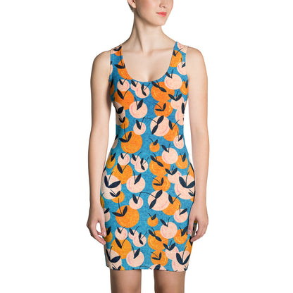 Oranges & Peaches Dress