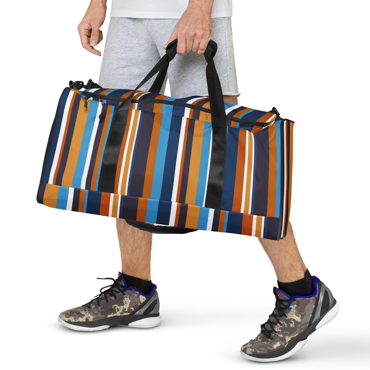 Retro Stripe Duffle bag