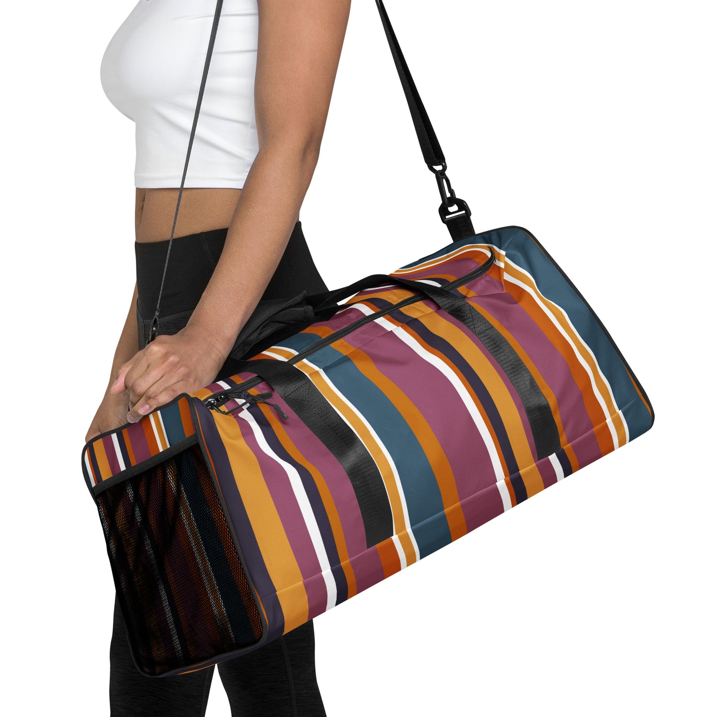 Mod Stripe Duffle bag