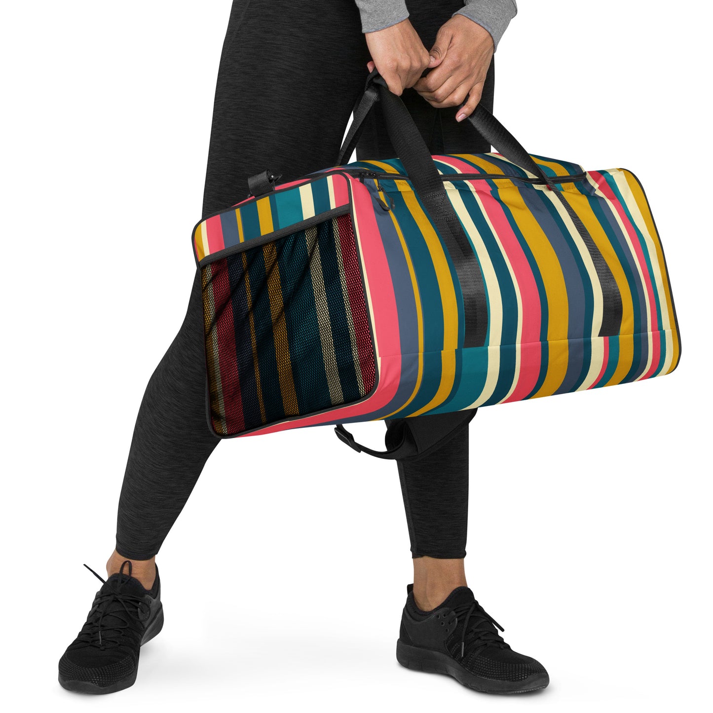 Bright Stripe Duffle bag