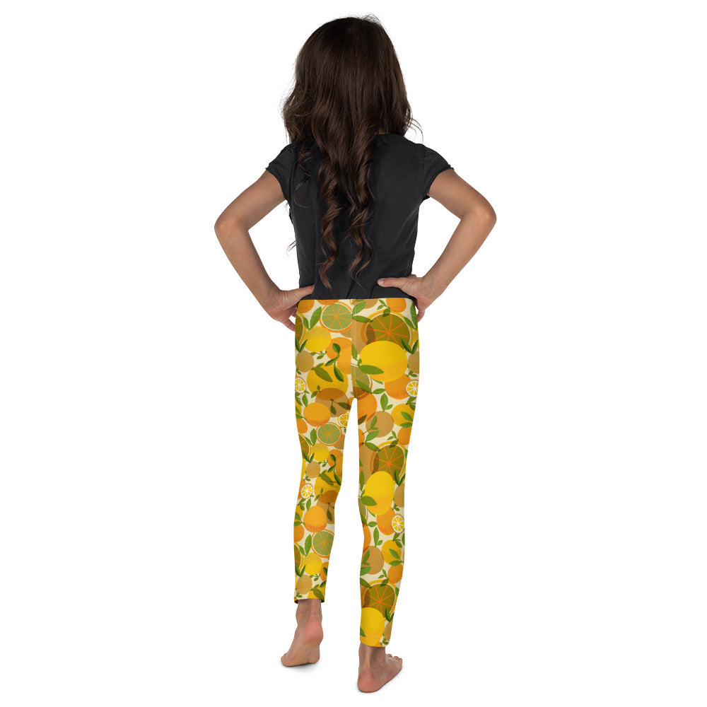 Retro Lemon Kid's Leggings