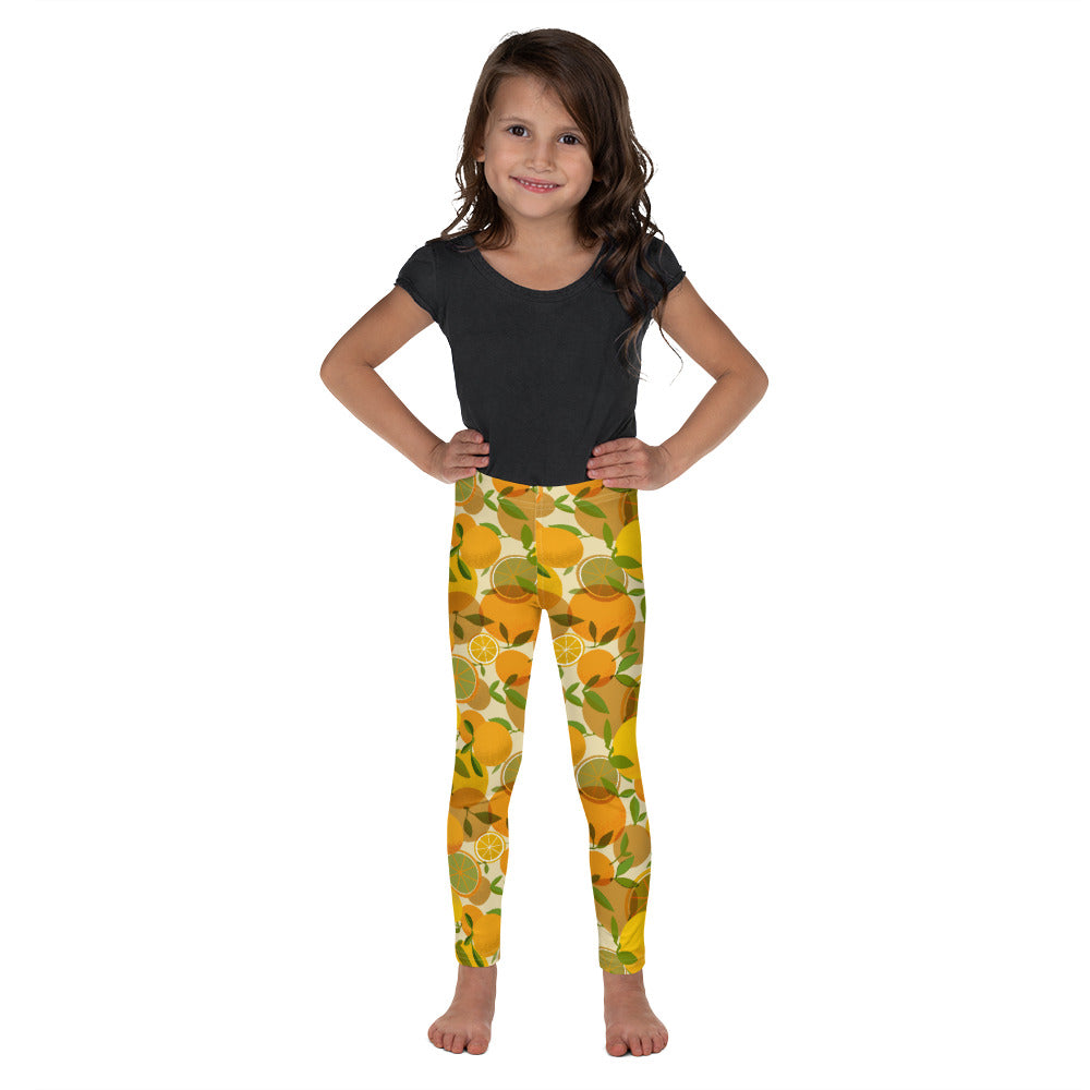 Retro Lemon Kid's Leggings