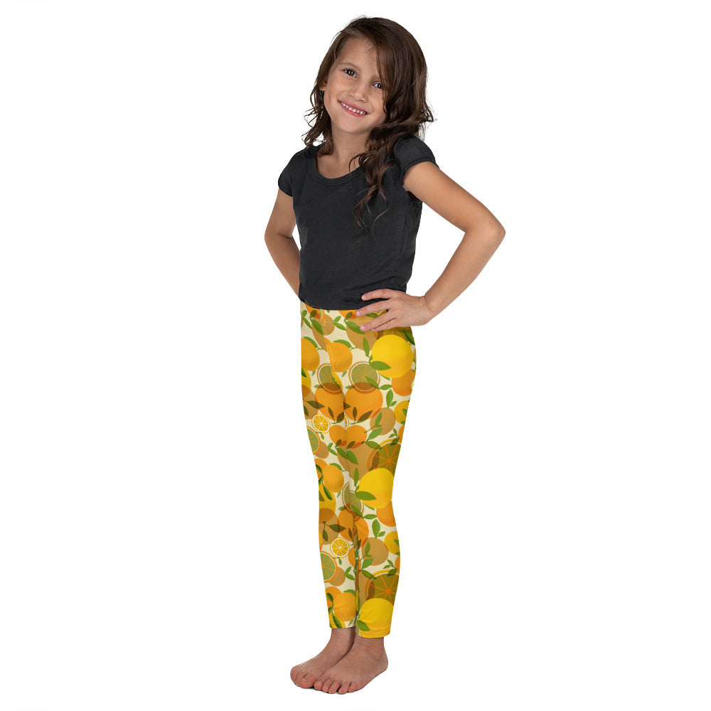 Retro Lemon Kid's Leggings