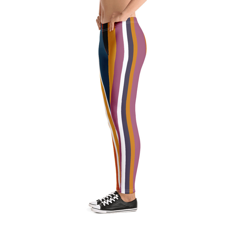 Mod Stripe  Leggings