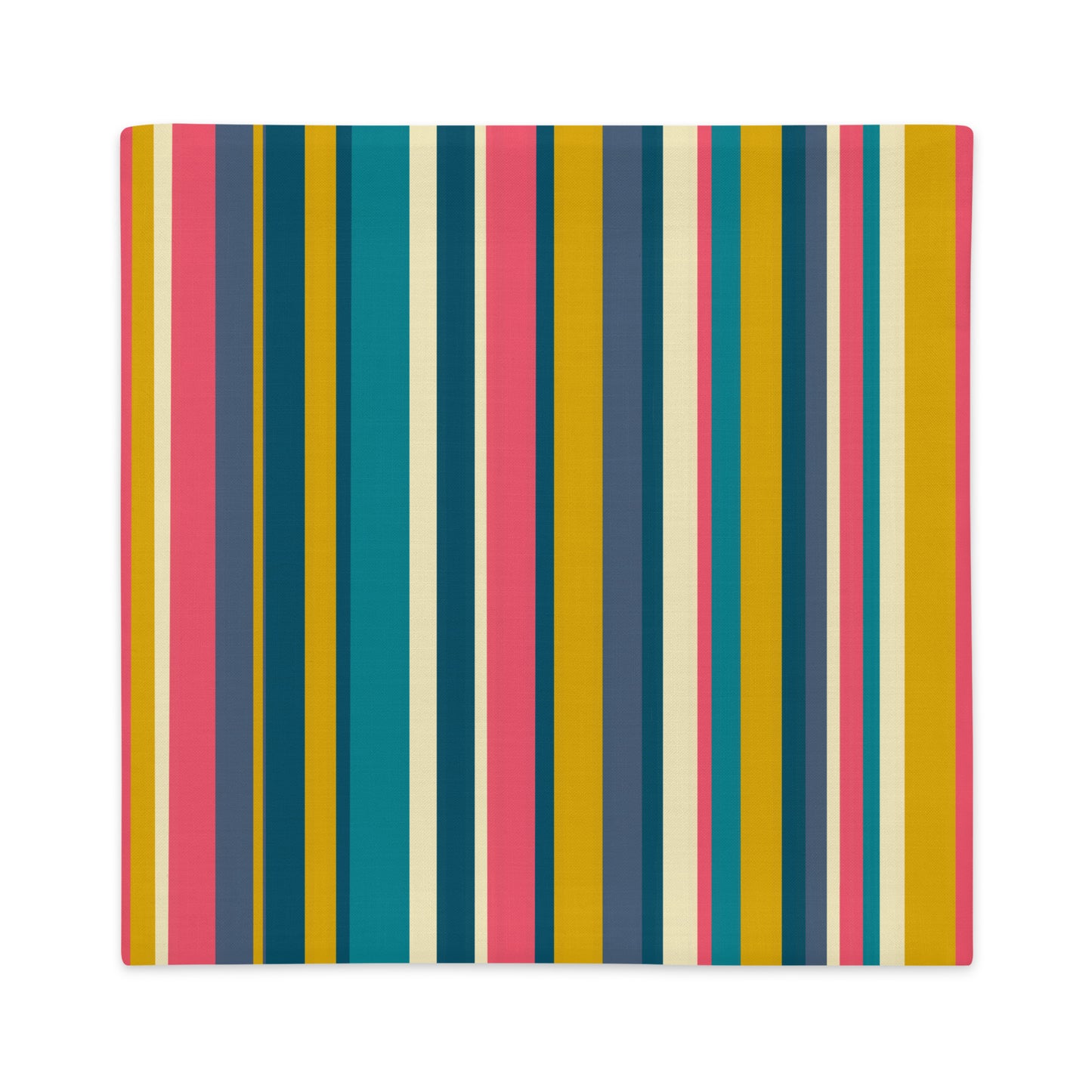 Bright Stripe Premium Pillow Case