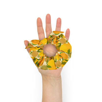 Retro Lemons Scrunchie