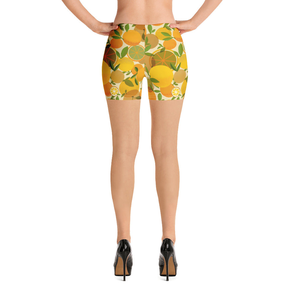 Retro Lemon Shorts