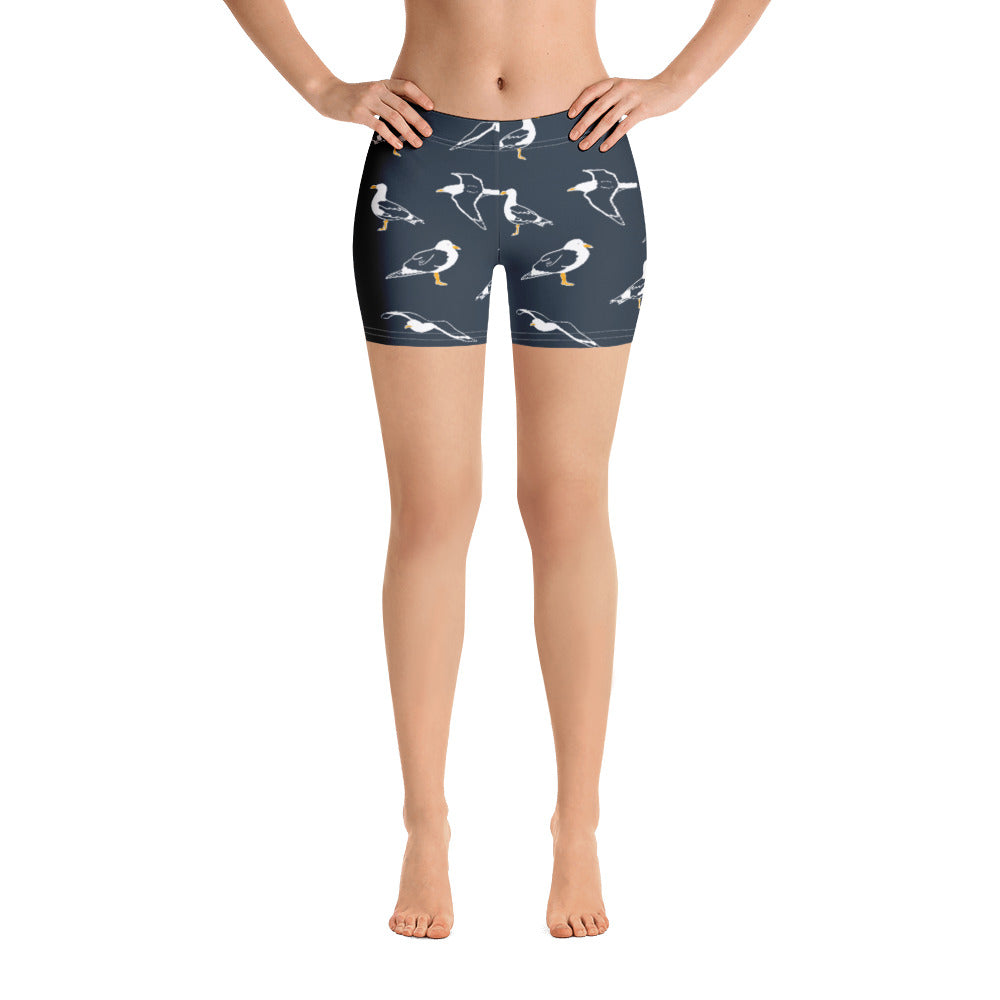 Navy Seagull Shorts