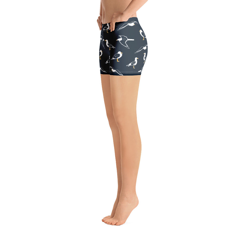 Navy Seagull Shorts