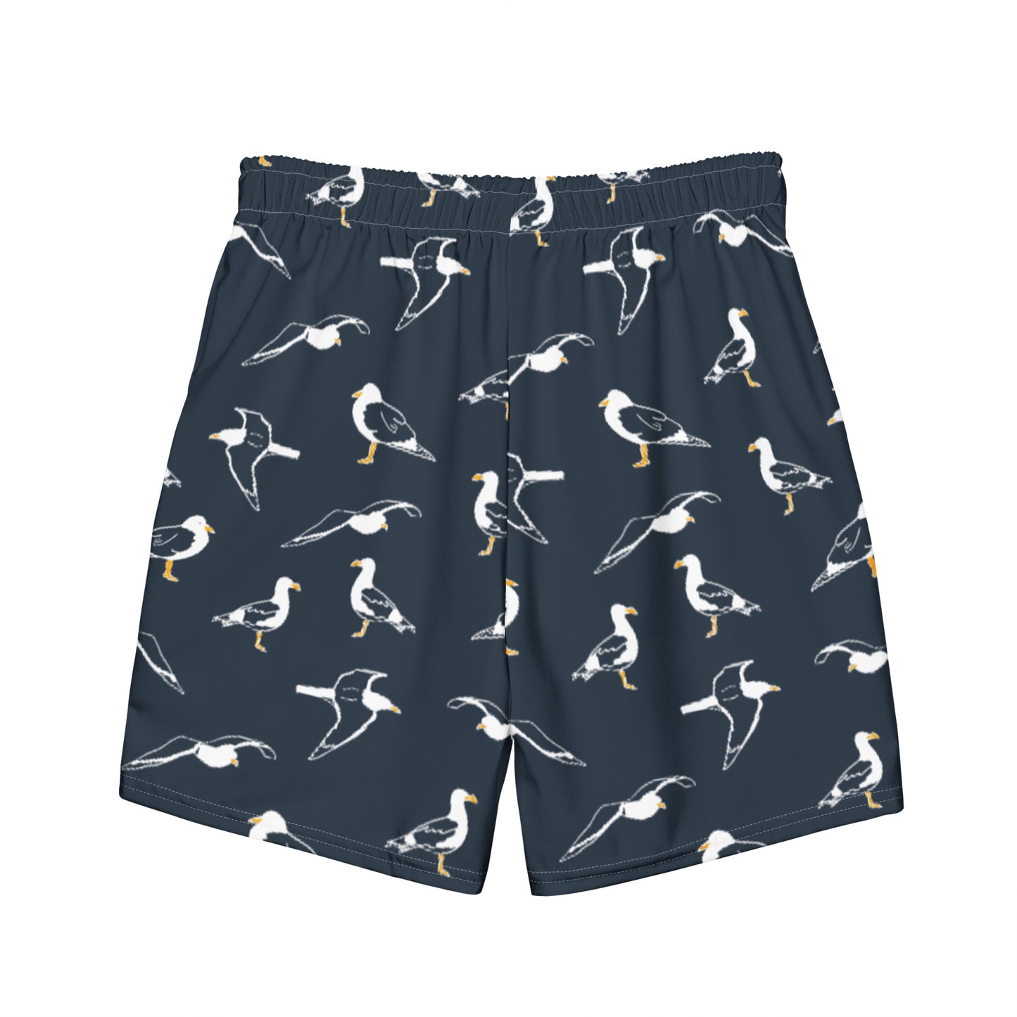 Navy Seagull Men's swim trunks