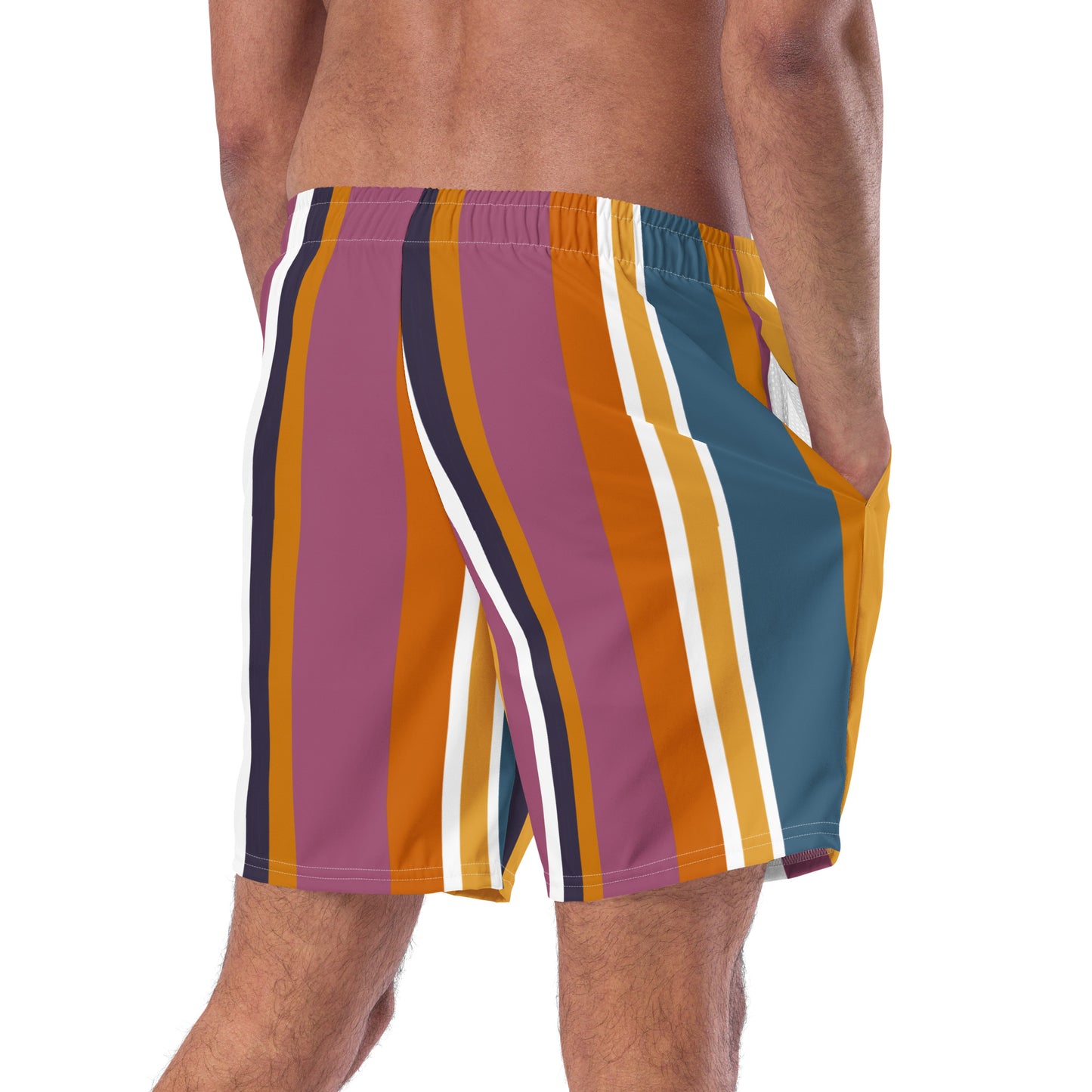 Mod Stripe Men's swim trunks