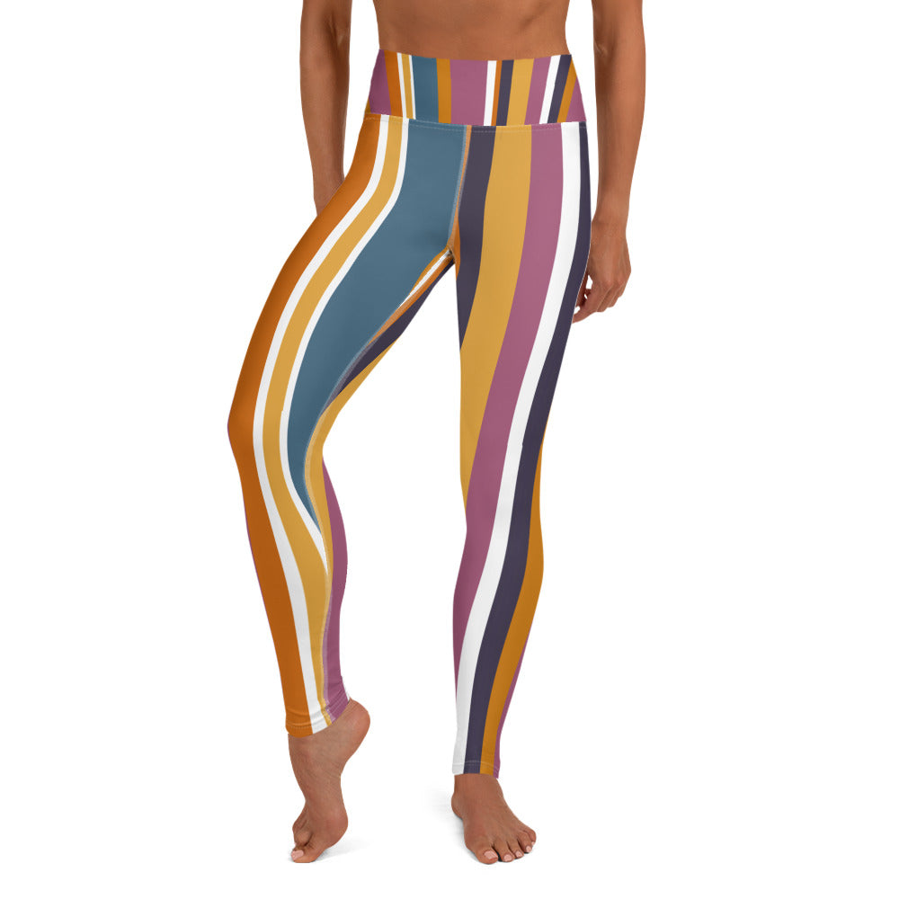 Mod Stripe Yoga Leggings