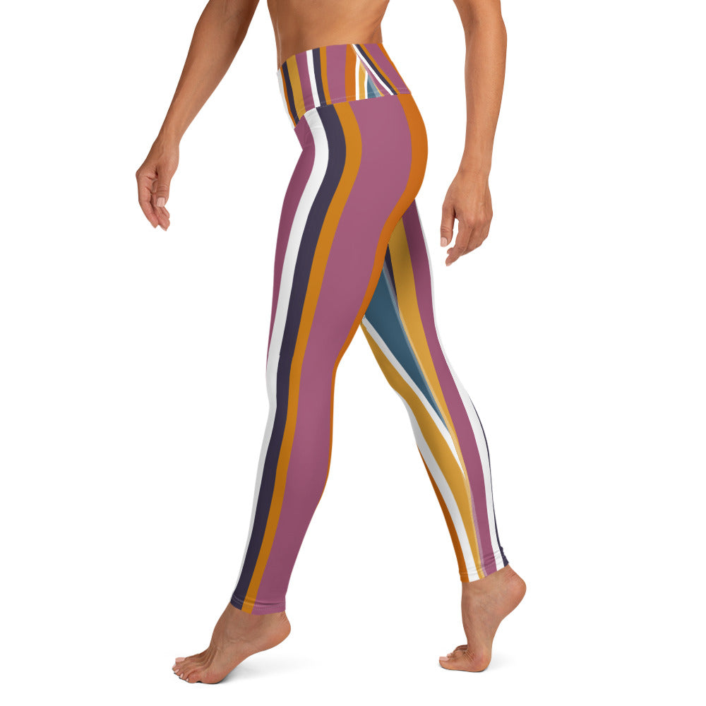 Mod Stripe Yoga Leggings