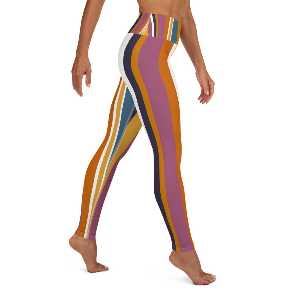 Mod Stripe Yoga Leggings