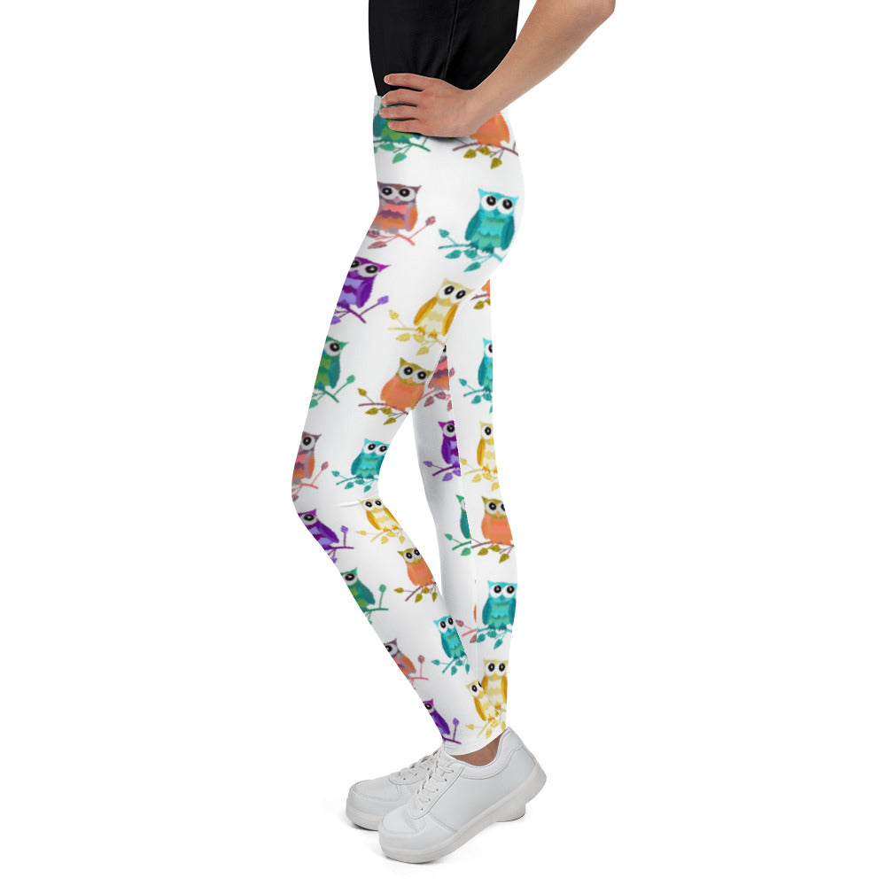 Owl Multi Youth Leggings