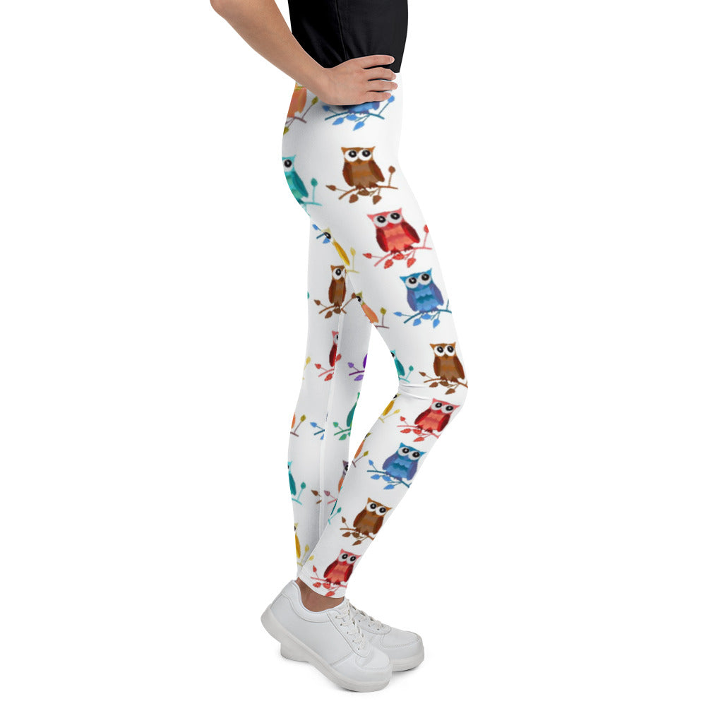 Owl Multi Youth Leggings