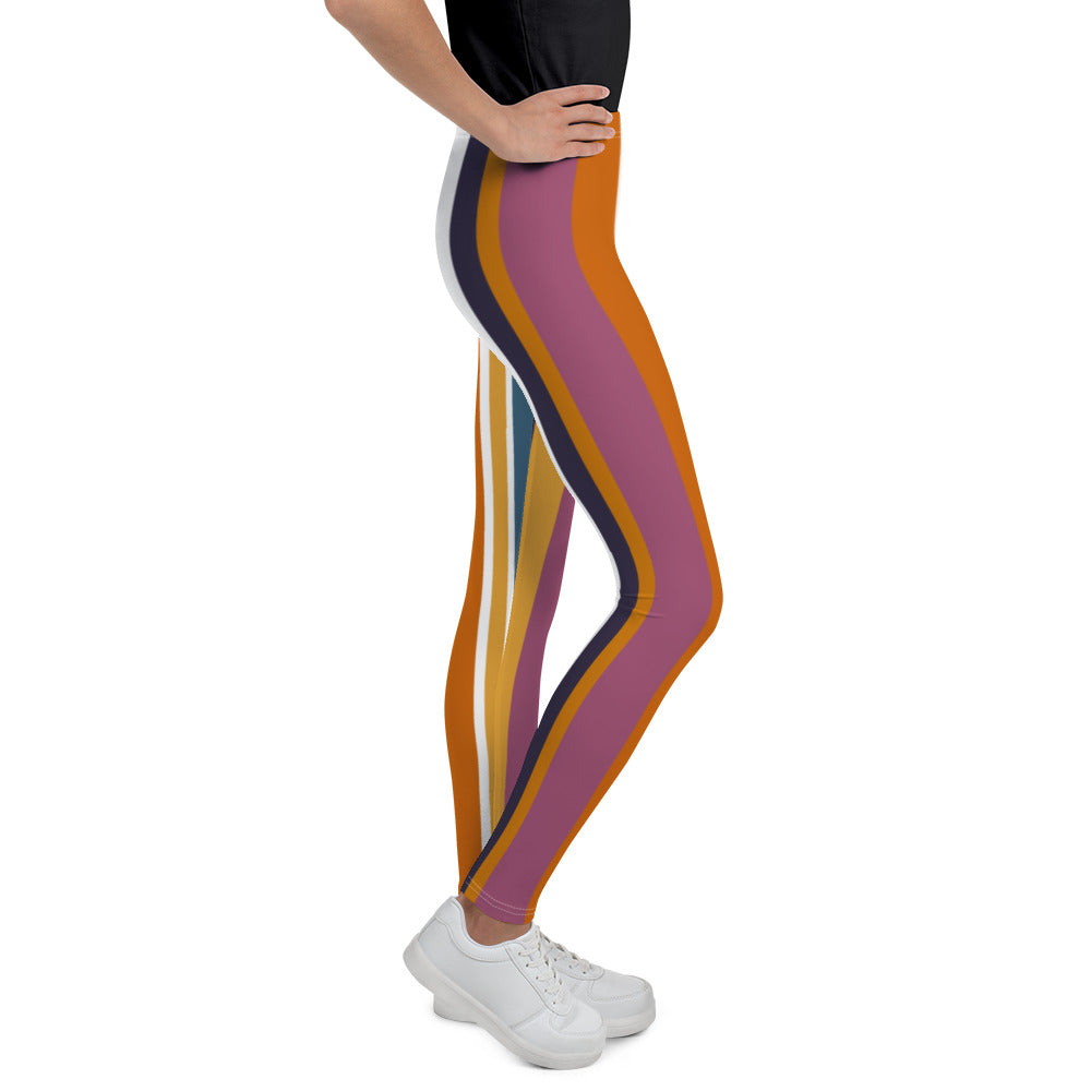 Mod Stripe Youth Leggings