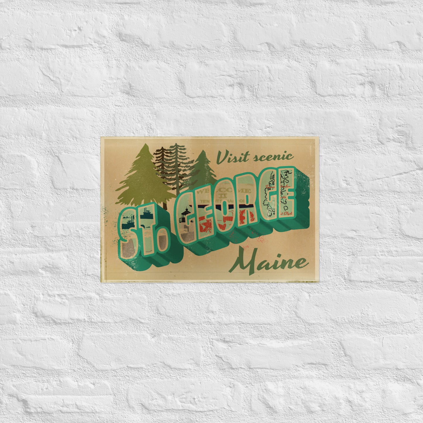 Visit St. George Poster