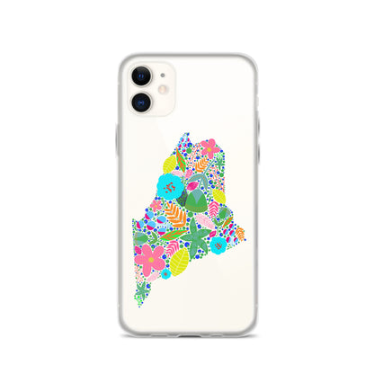 Maine Neon iPhone Case