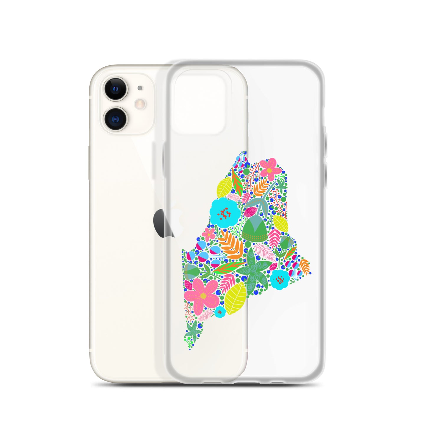 Maine Neon iPhone Case