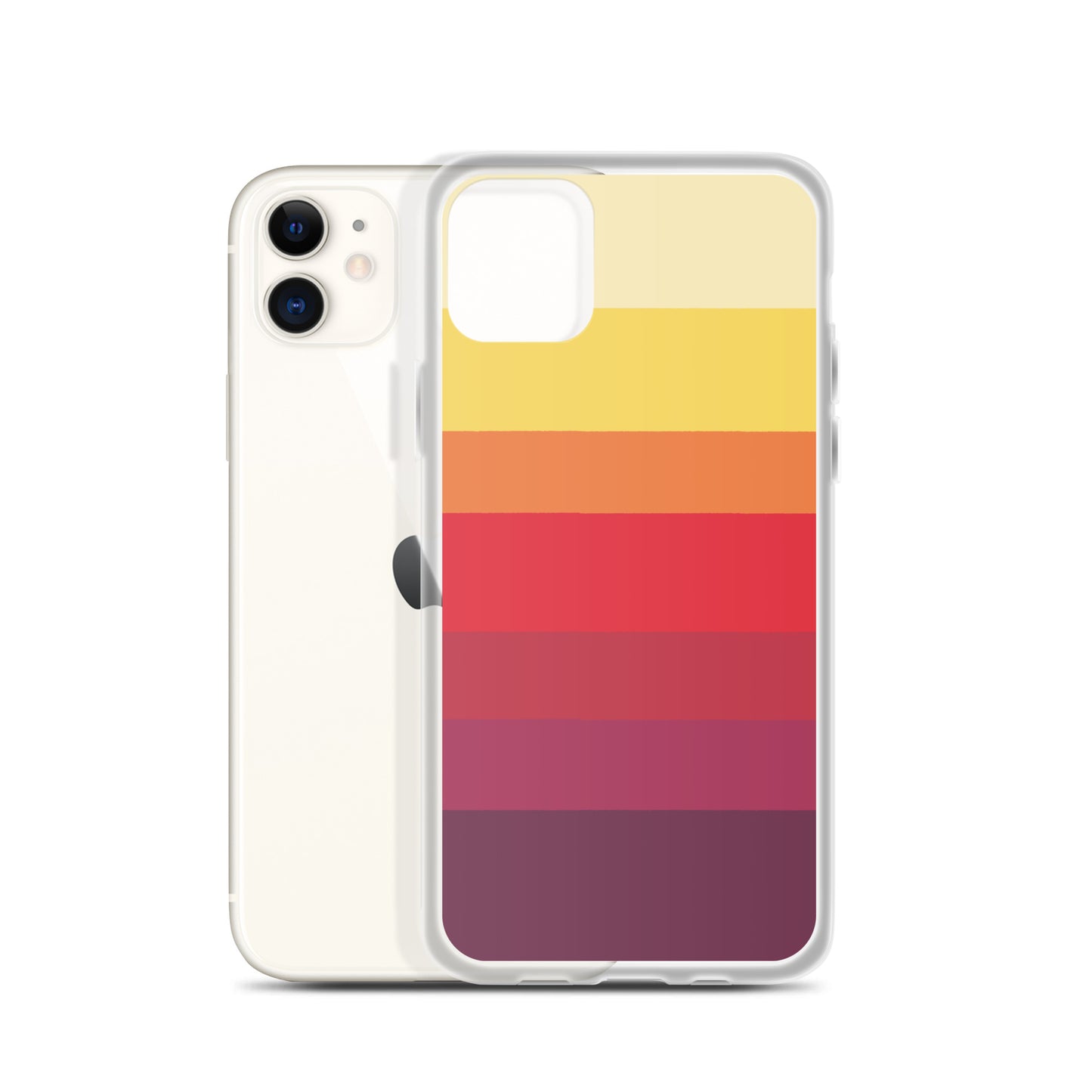 Retro Sunset iPhone Case