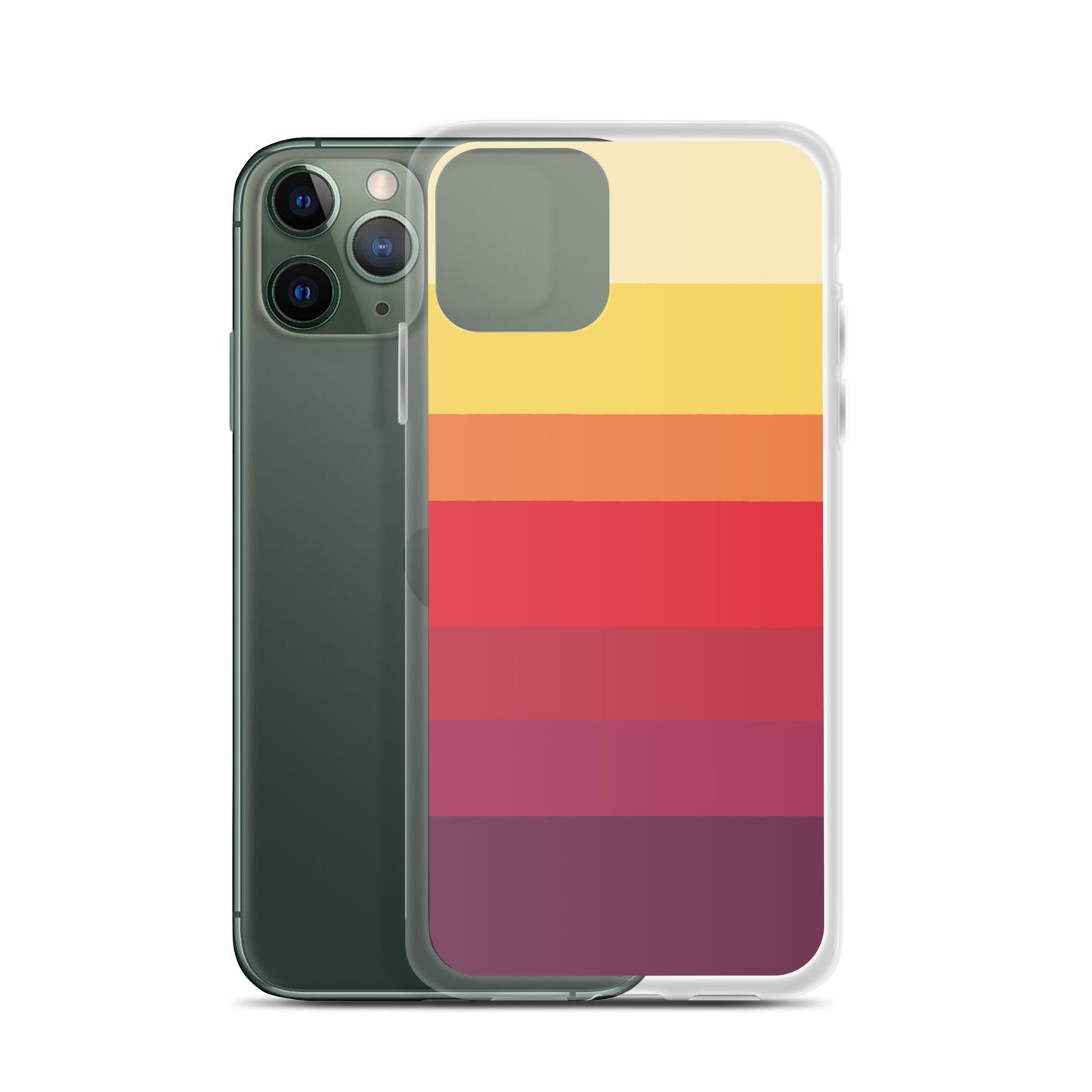 Retro Sunset iPhone Case