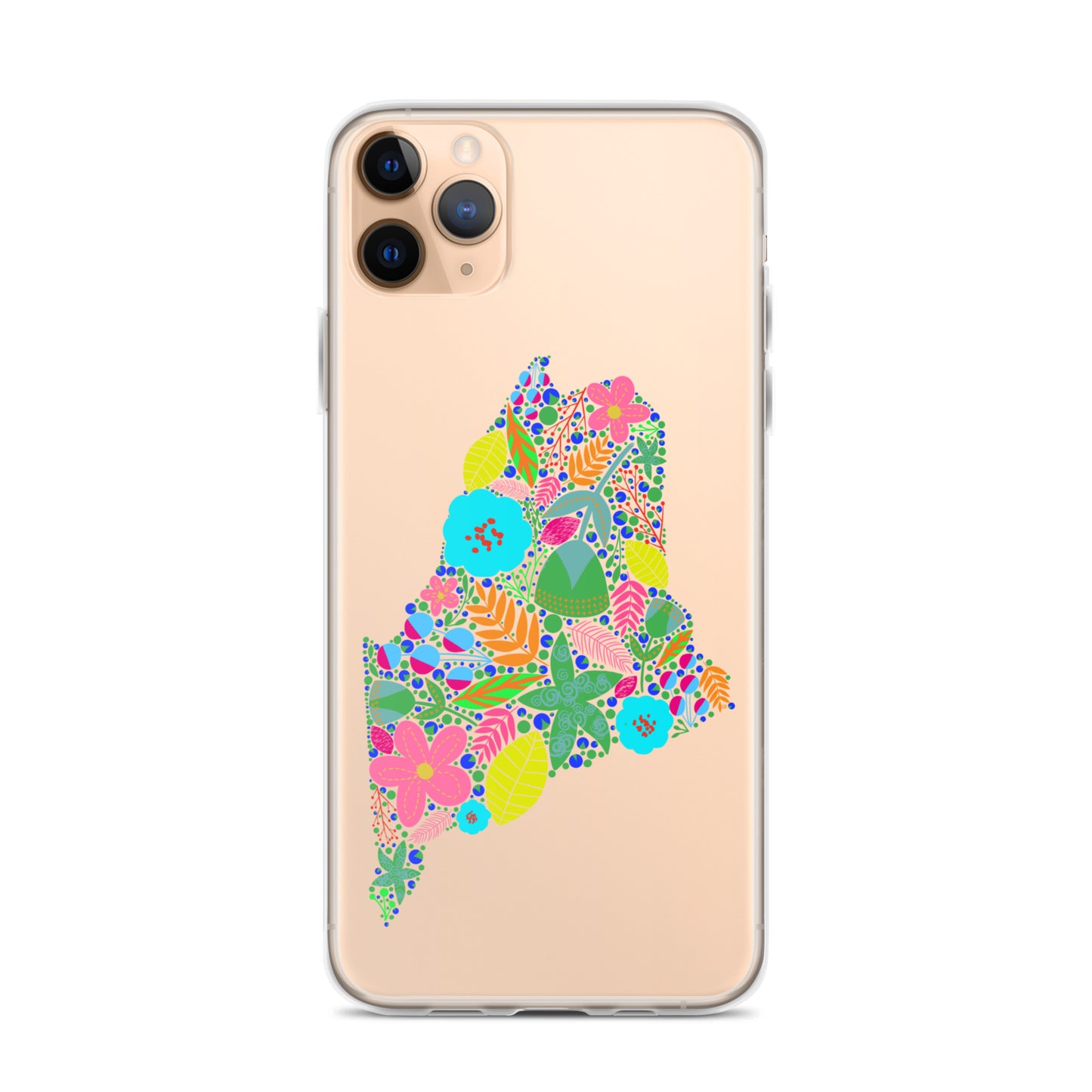 Maine Neon iPhone Case