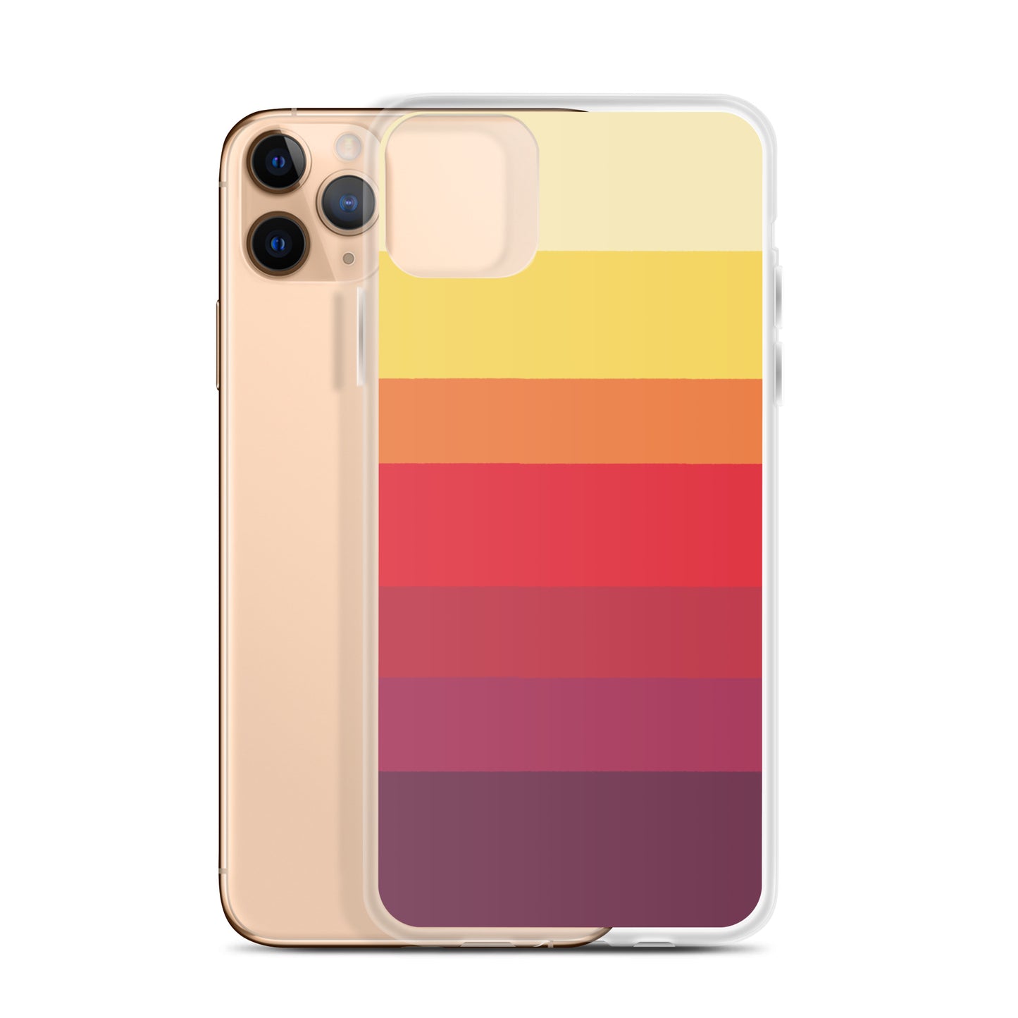 Retro Sunset iPhone Case