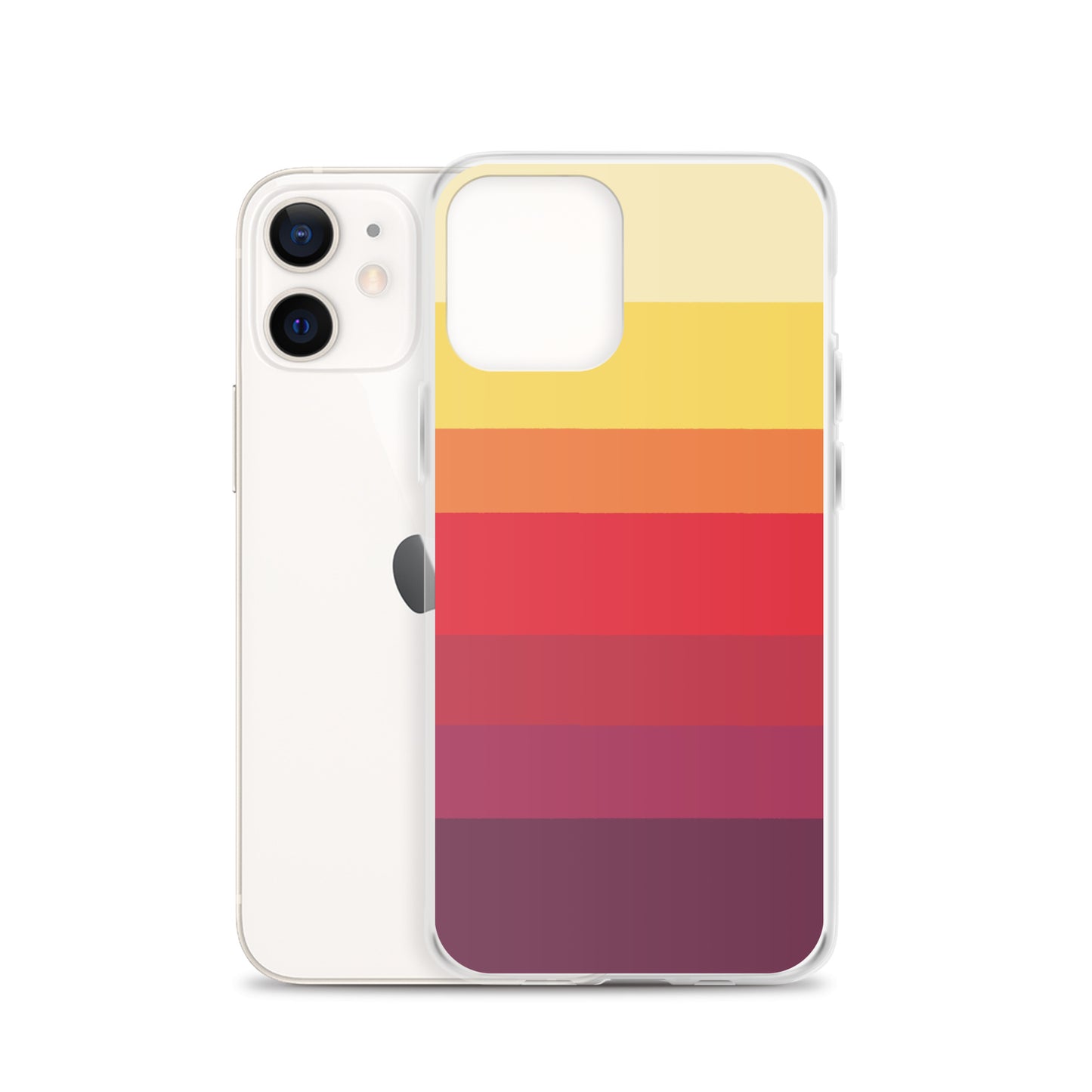 Retro Sunset iPhone Case