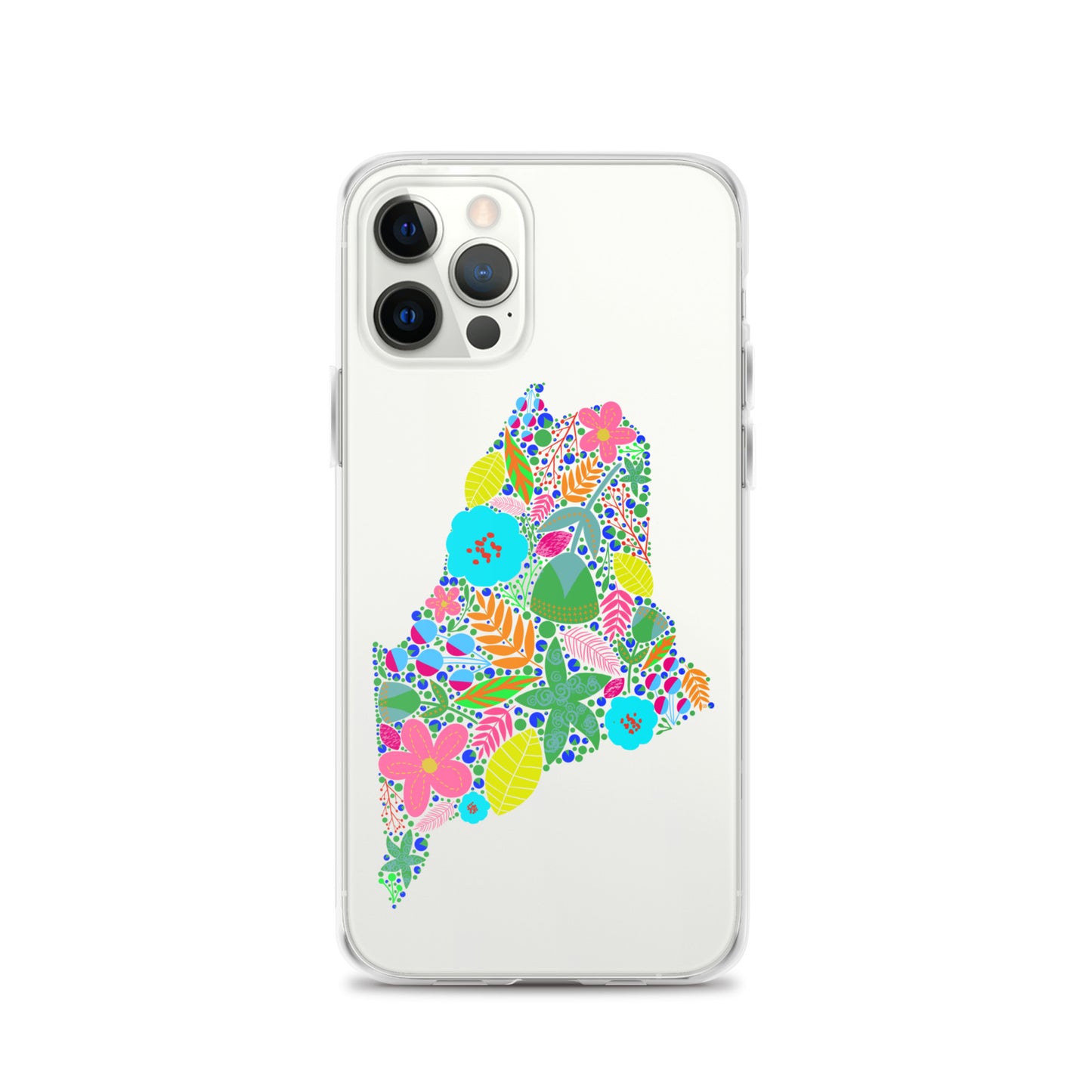 Maine Neon iPhone Case