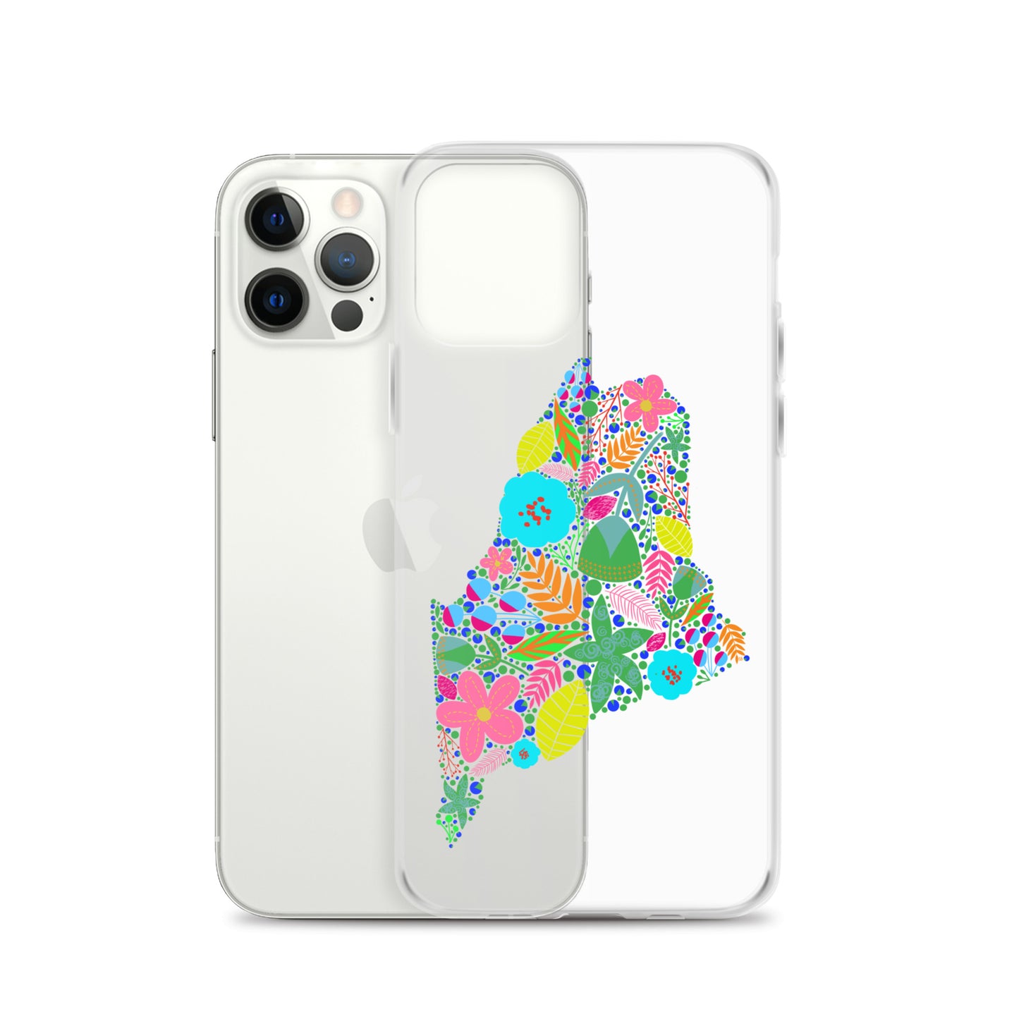 Maine Neon iPhone Case