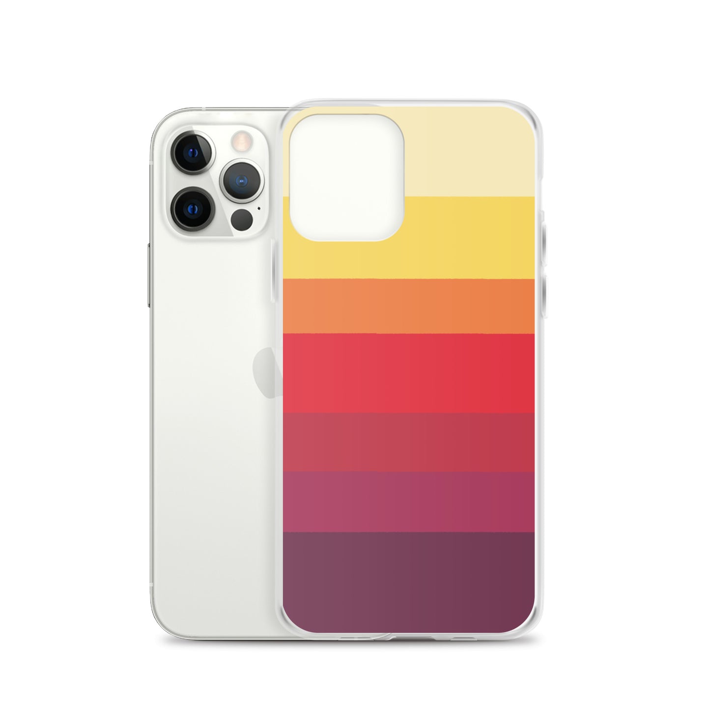 Retro Sunset iPhone Case