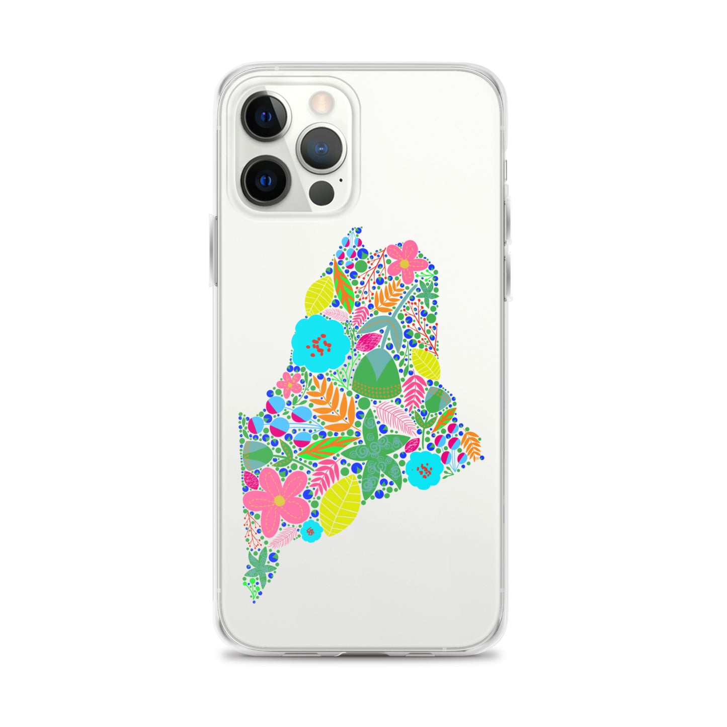 Maine Neon iPhone Case