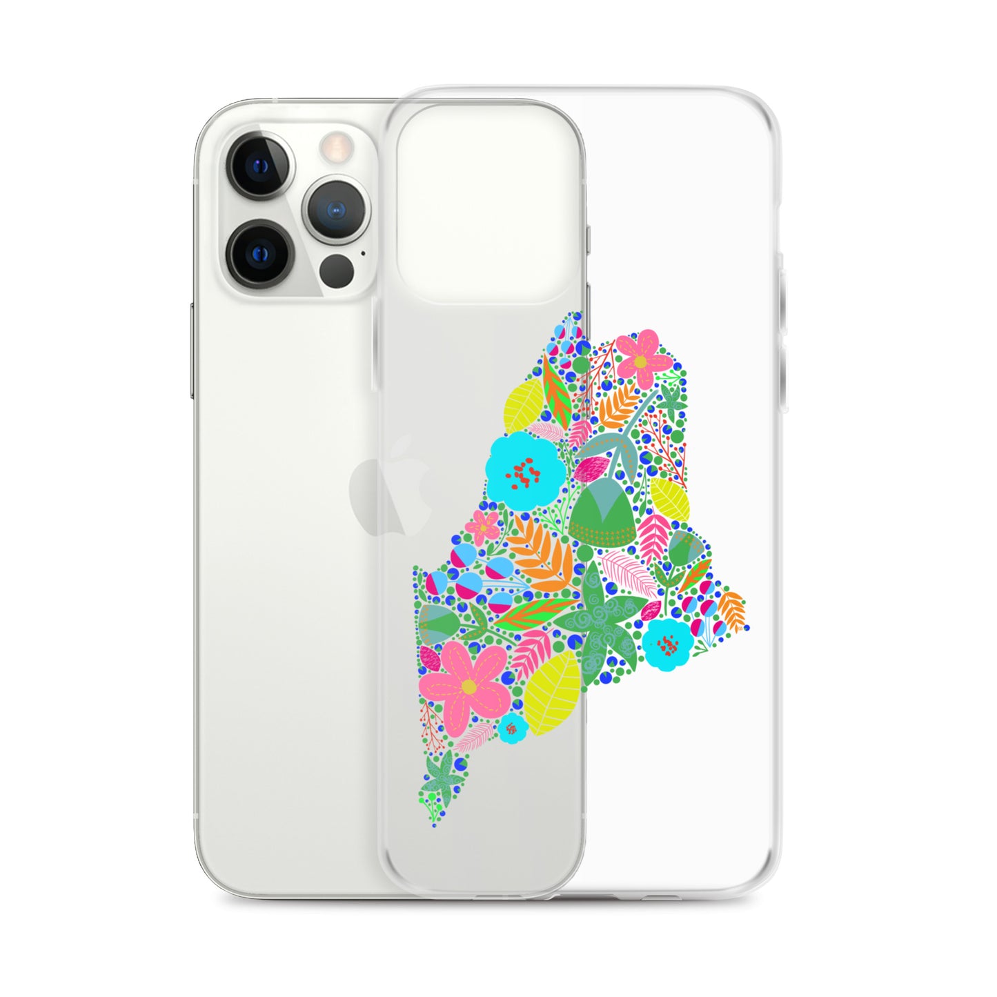 Maine Neon iPhone Case