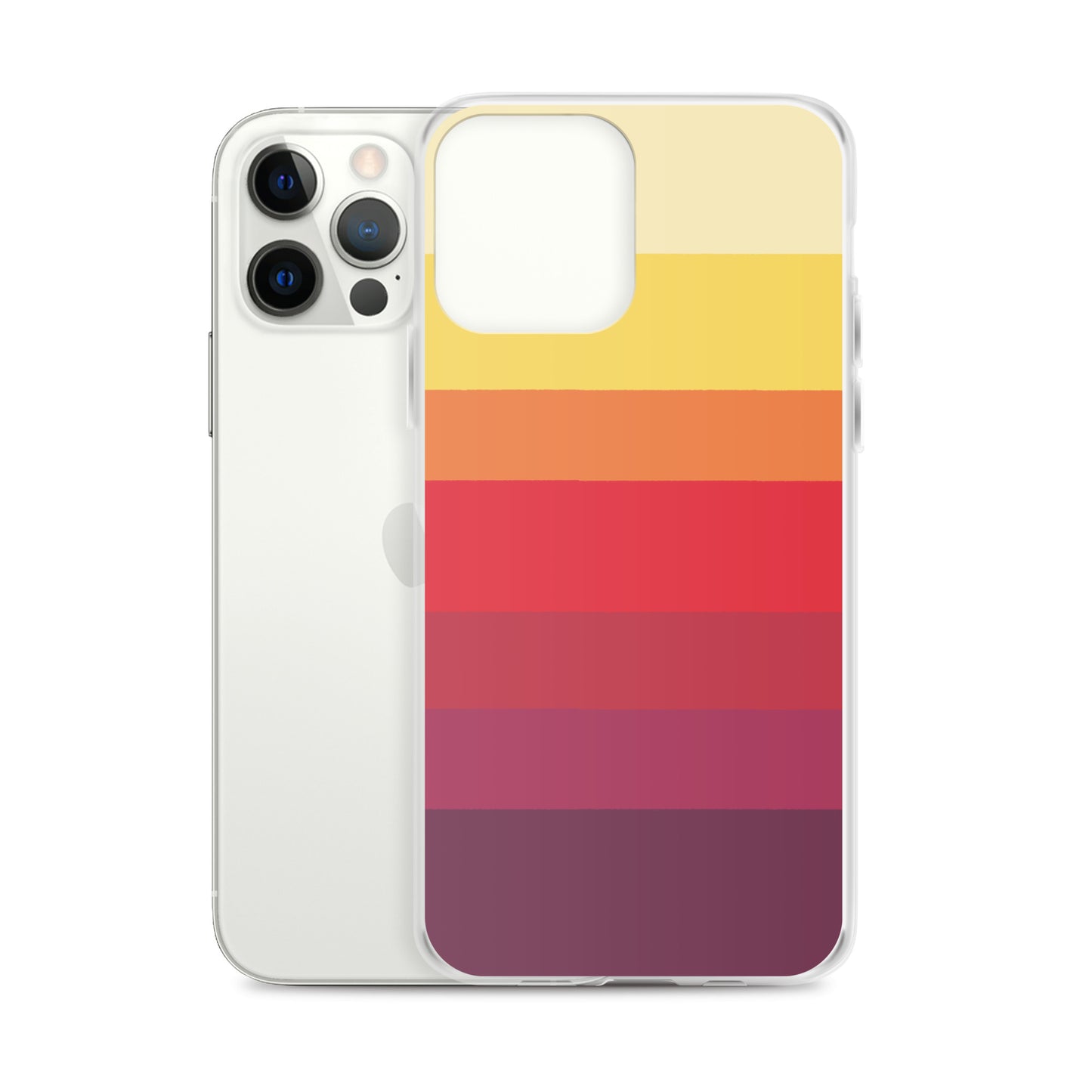 Retro Sunset iPhone Case