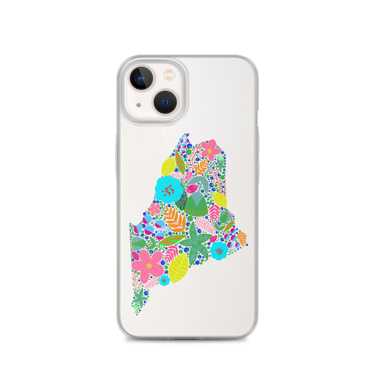 Maine Neon iPhone Case