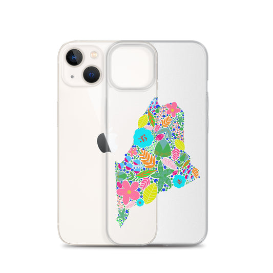 Maine Neon iPhone Case