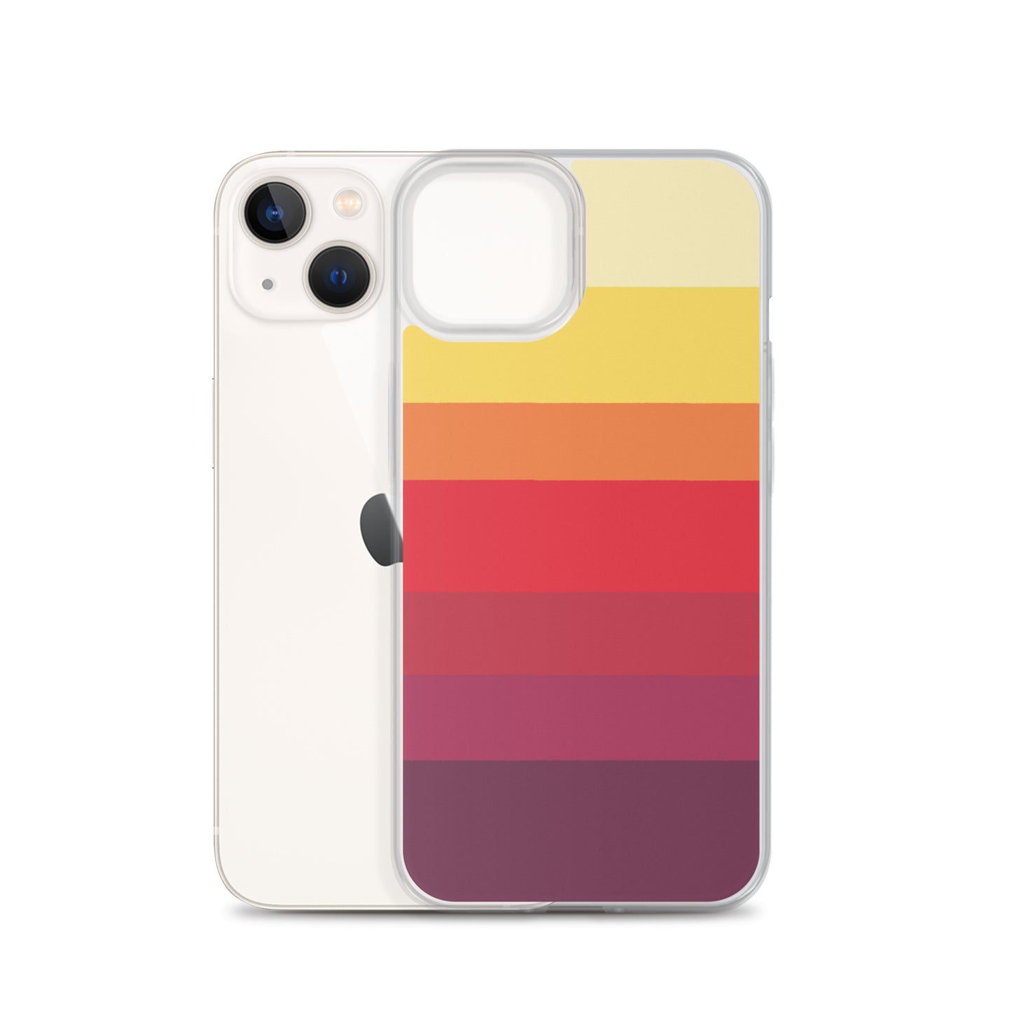 Retro Sunset iPhone Case