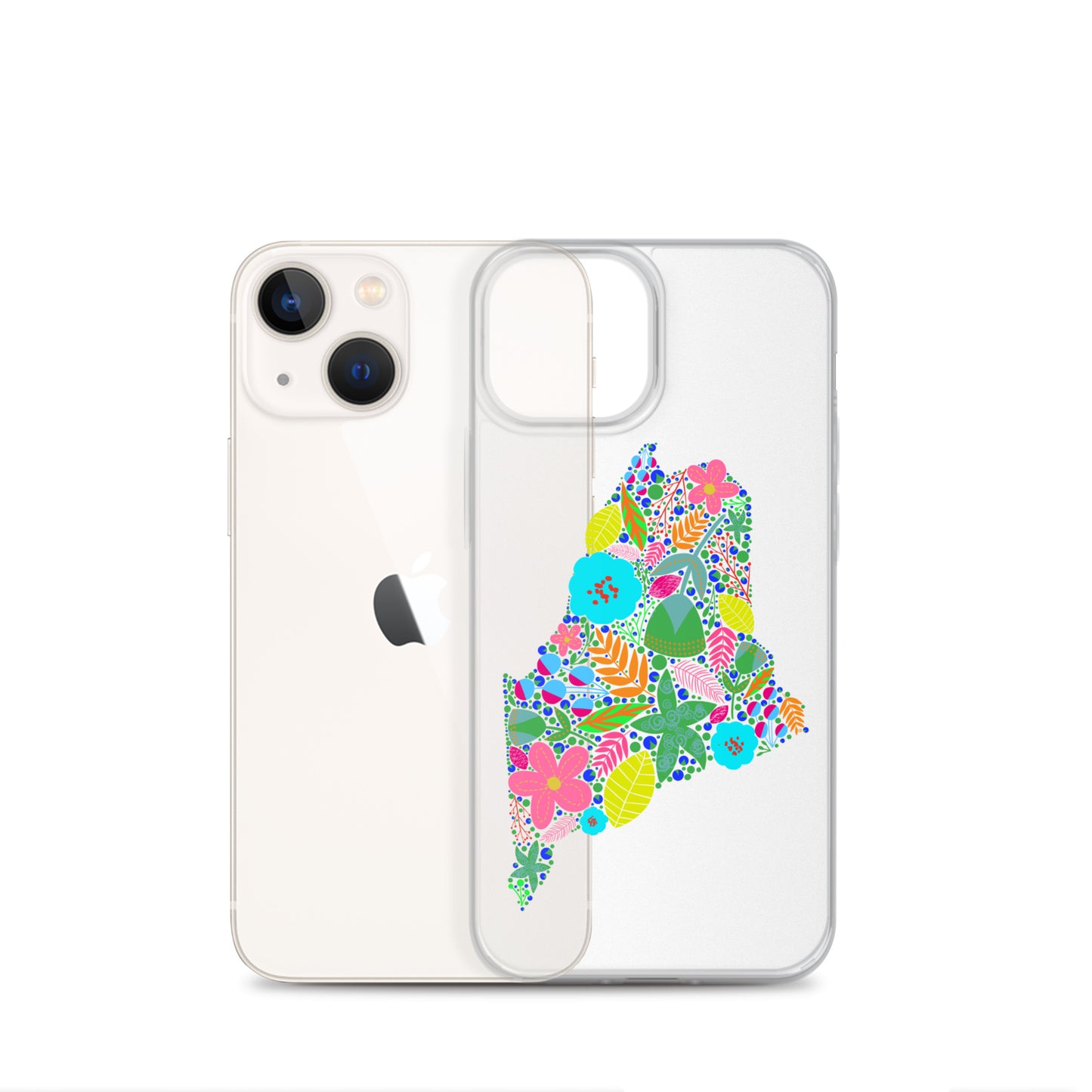 Maine Neon iPhone Case