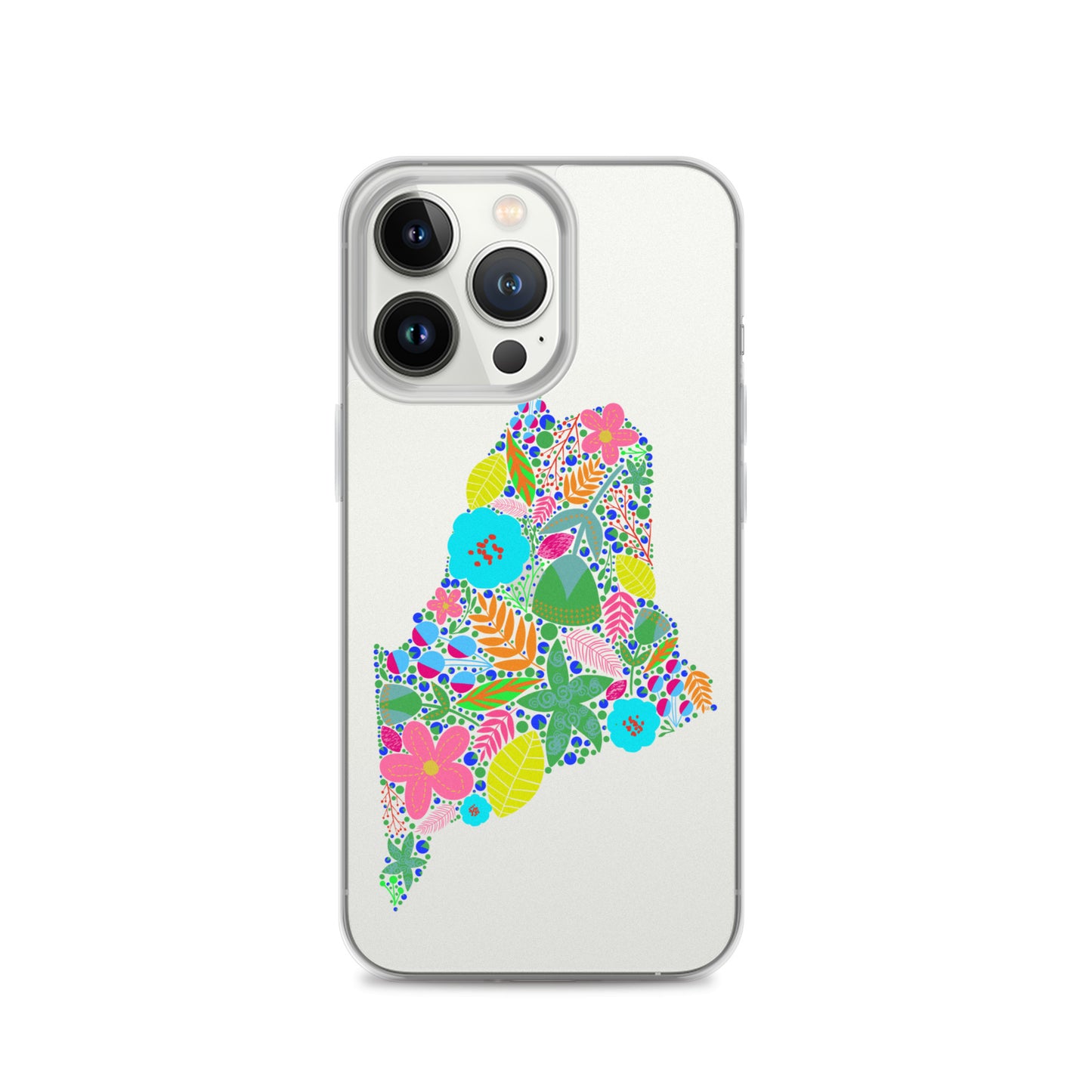 Maine Neon iPhone Case