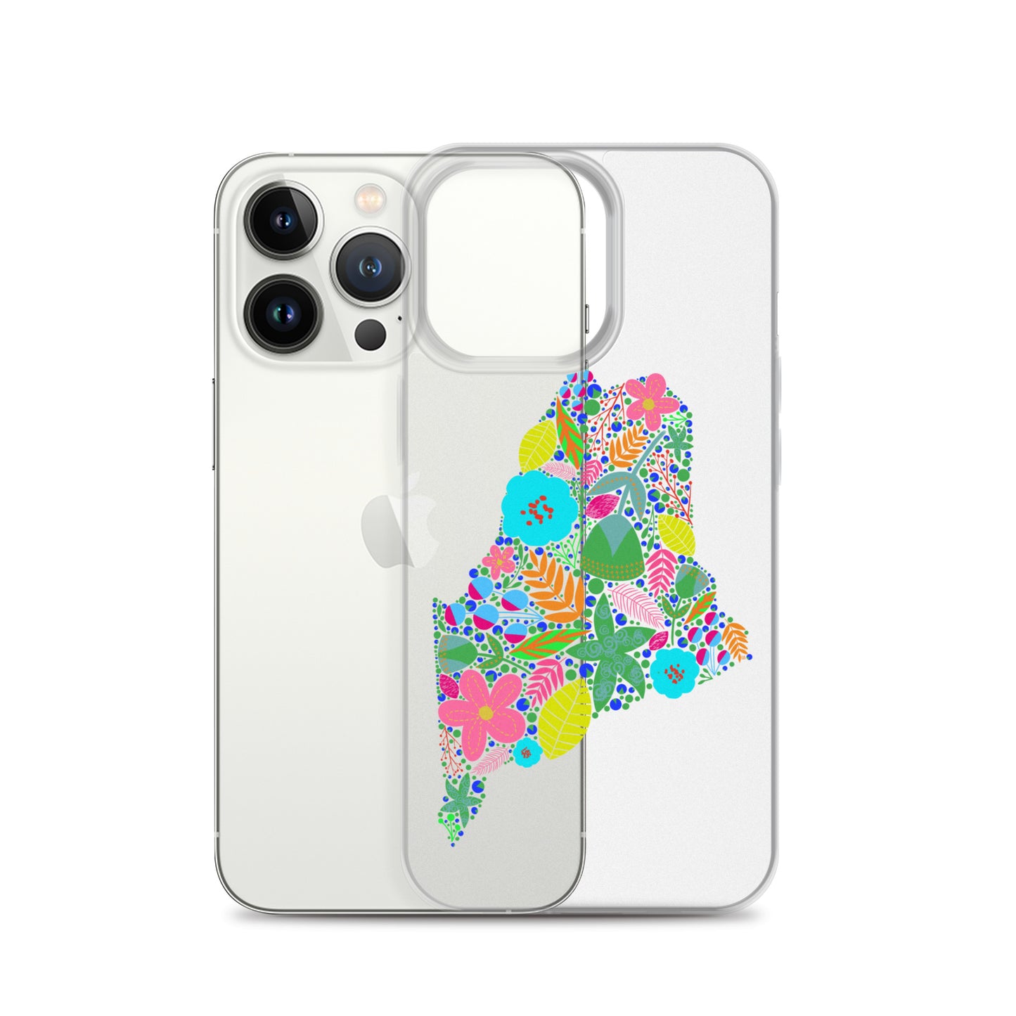 Maine Neon iPhone Case