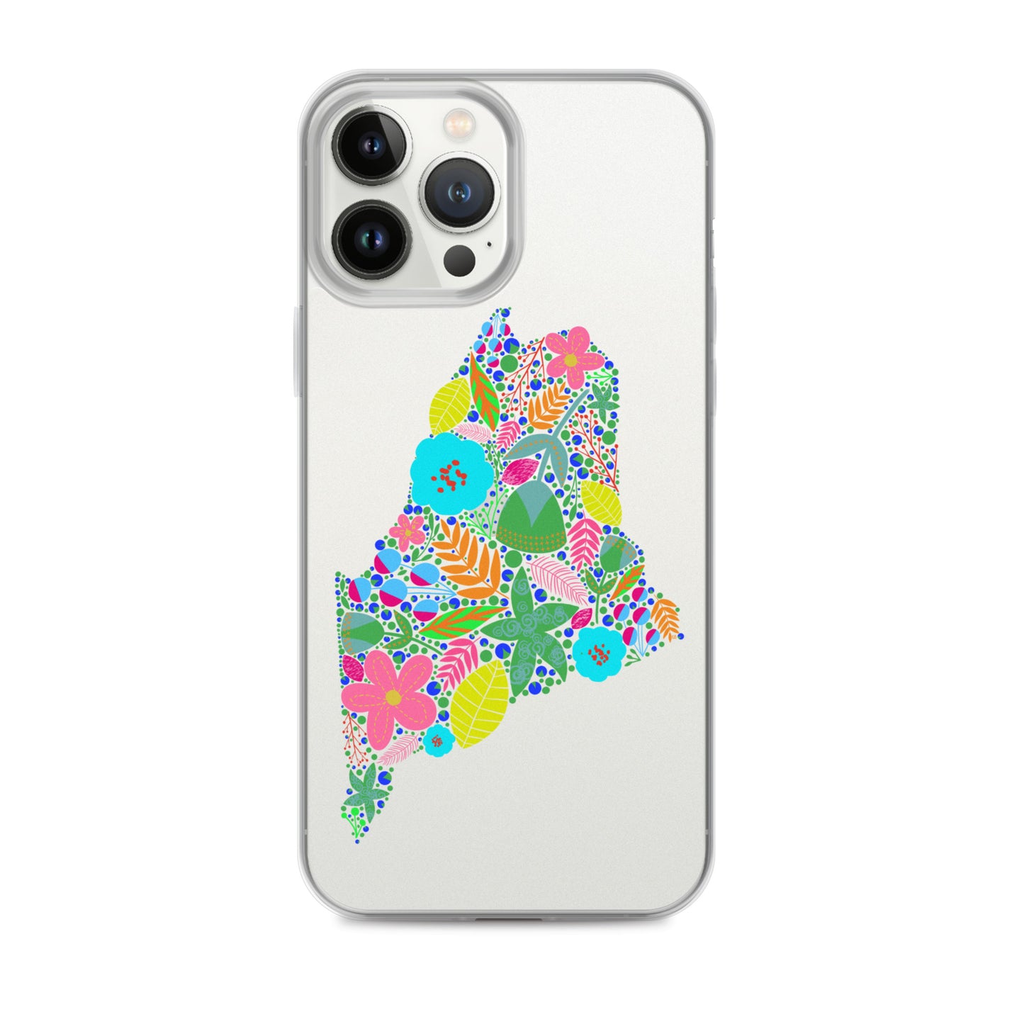 Maine Neon iPhone Case